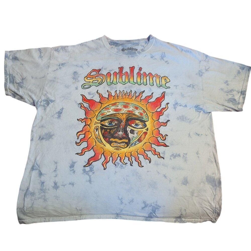 Sublime Tee Shirt‎ 40oz the Freedom Graphic Sun Unisex Music T-Shirt 90’s Band